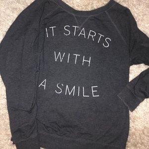 A large sweater from Old Navy